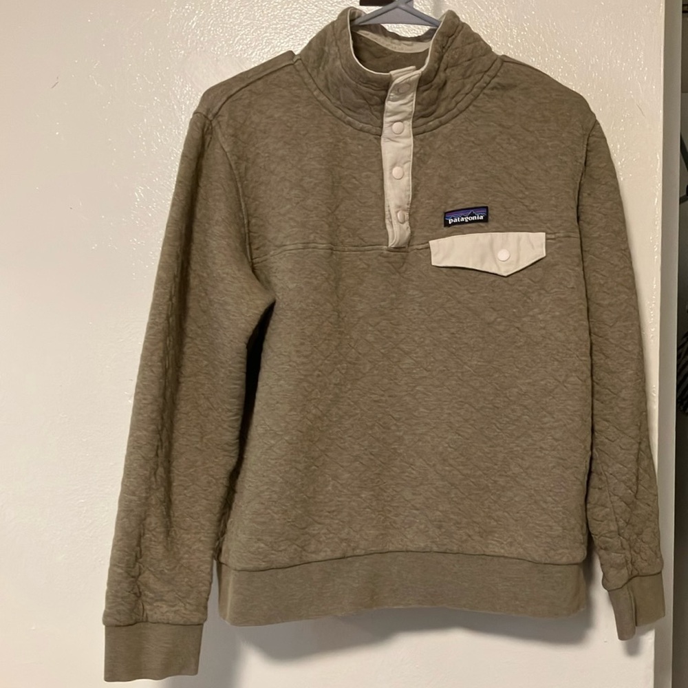 Patagonia Organic Cotton Quilt Pullover Women's Sweater